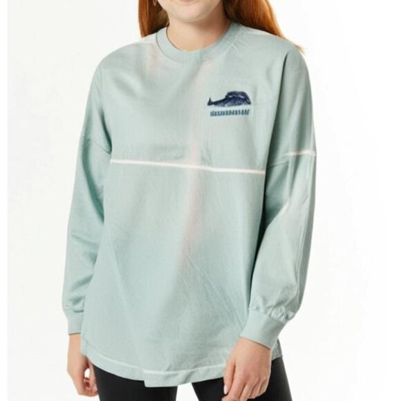 Spirit Jersey Original Authentic Women's Discovery Cove Long Sleeve Shirt Small - Picture 1 of 11